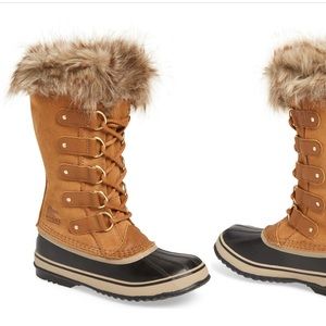 SILD!!Sorel Joan of Arctic winter brown suede size 6 boots.